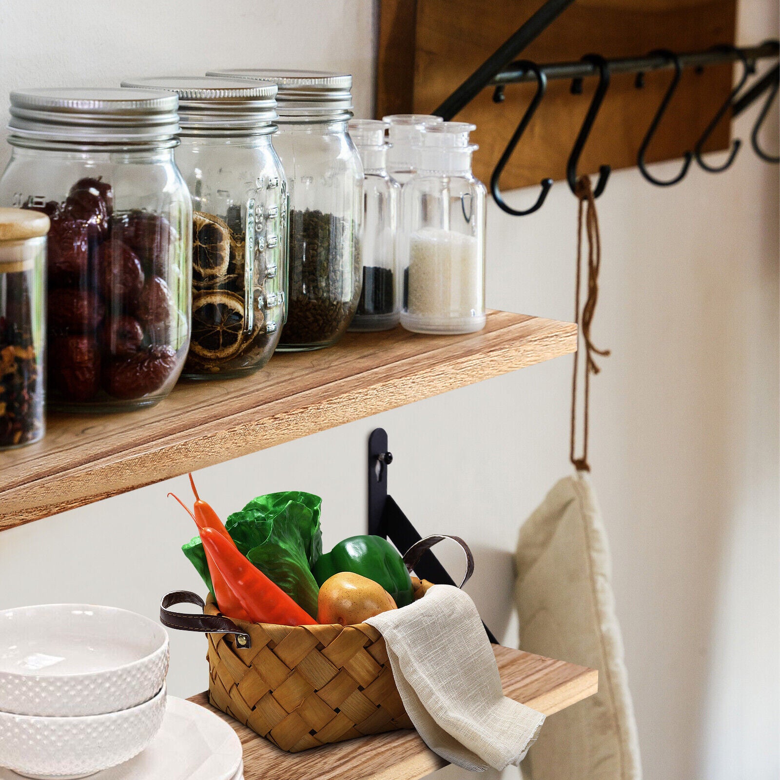 Floating Shelves UK Wall Mounted Wooden Shelves 