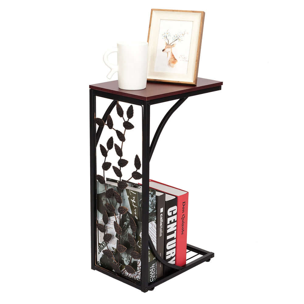 54*30.5*21CM Leaf Pattern Table Coffee Beauty Homez