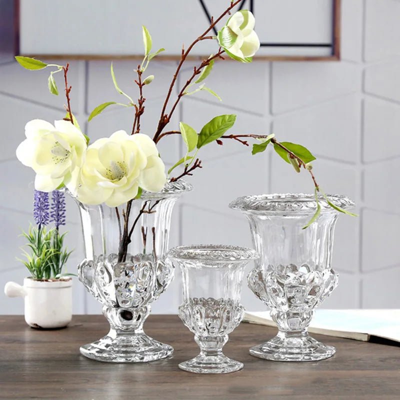 European Glass Vases & Crystal Candlesticks Beauty Homez Luxury Home Decor UK