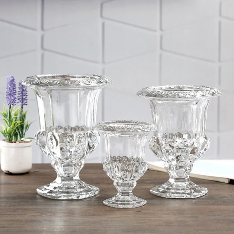 European Glass Vases & Crystal Candlesticks Beauty Homez Luxury Home Decor UK