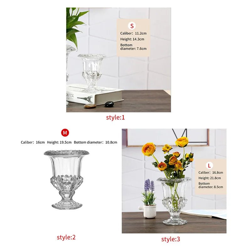 European Glass Vases & Crystal Candlesticks Beauty Homez Luxury Home Decor UK