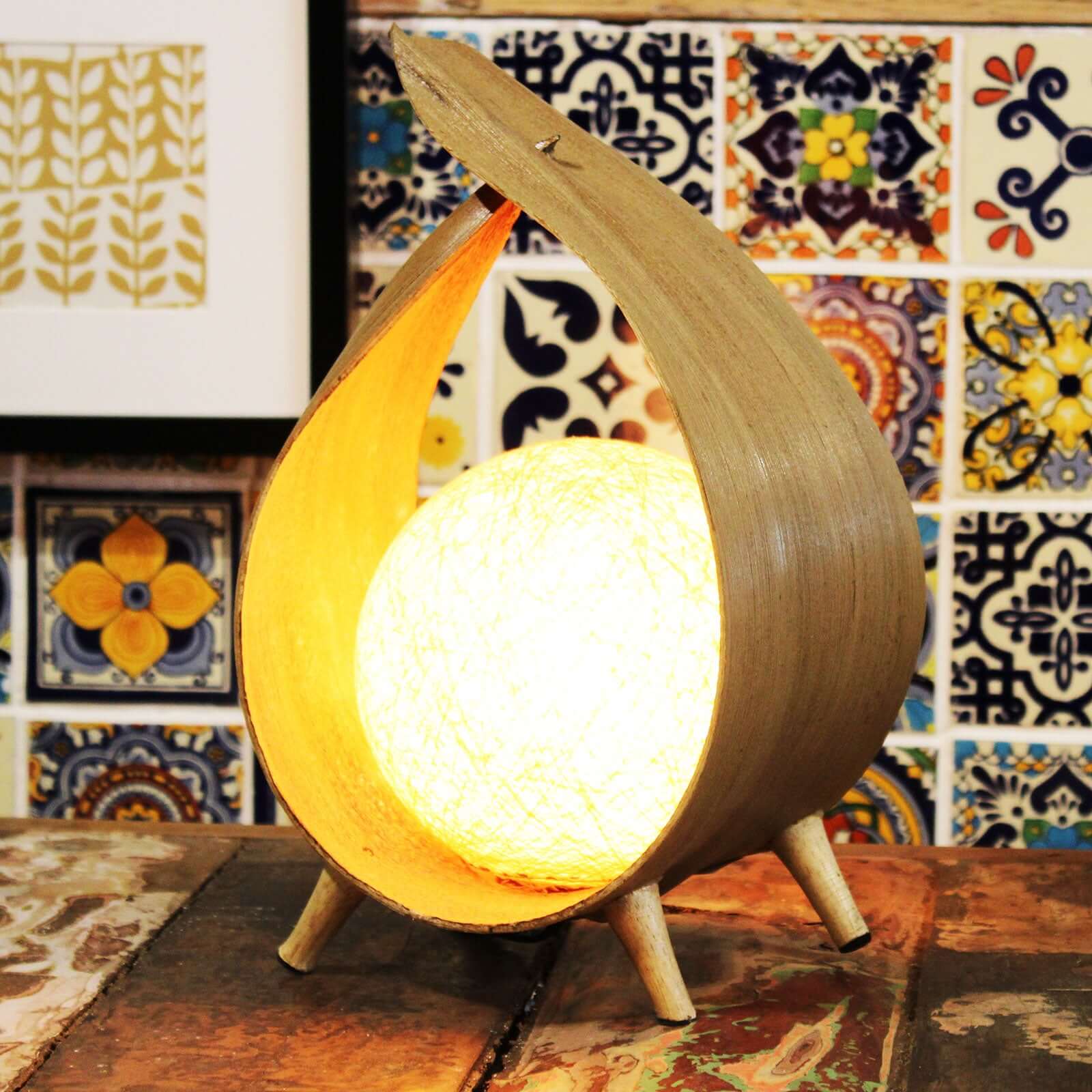 Eco-Friendly Coconut Lamp Beauty Homez UK