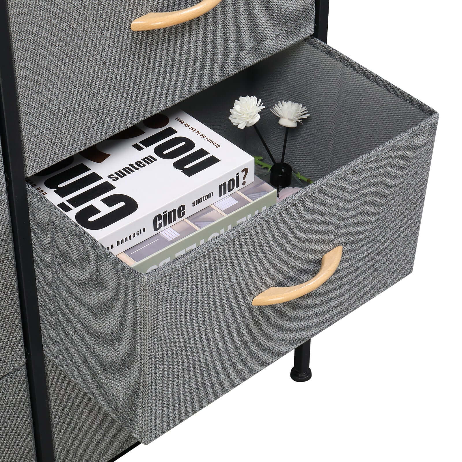 Non-Woven Fabric Storage Cabinet - Versatile & Space-Saving